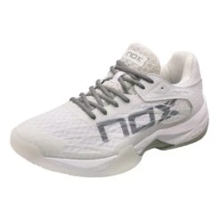 NOX AT10 Lux Padel Shoe Women - White, Grey -Padel Pro Shop 00000000 0 8