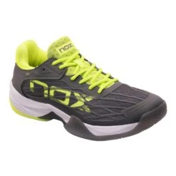 NOX AT10 Lux Padel Shoe Men - Grey, Neon Yellow -Padel Pro Shop 00001000 000