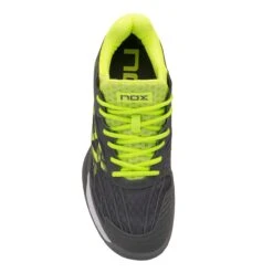 NOX AT10 Lux Padel Shoe Men - Grey, Neon Yellow -Padel Pro Shop 00001000 0 4