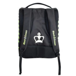BLACK CROWN Work Padel Racket Bag - Grey, Lime 6 BLACK CROWN Work Padel Racket Bag - Grey, Lime -Padel Pro Shop 0000200000 0 2