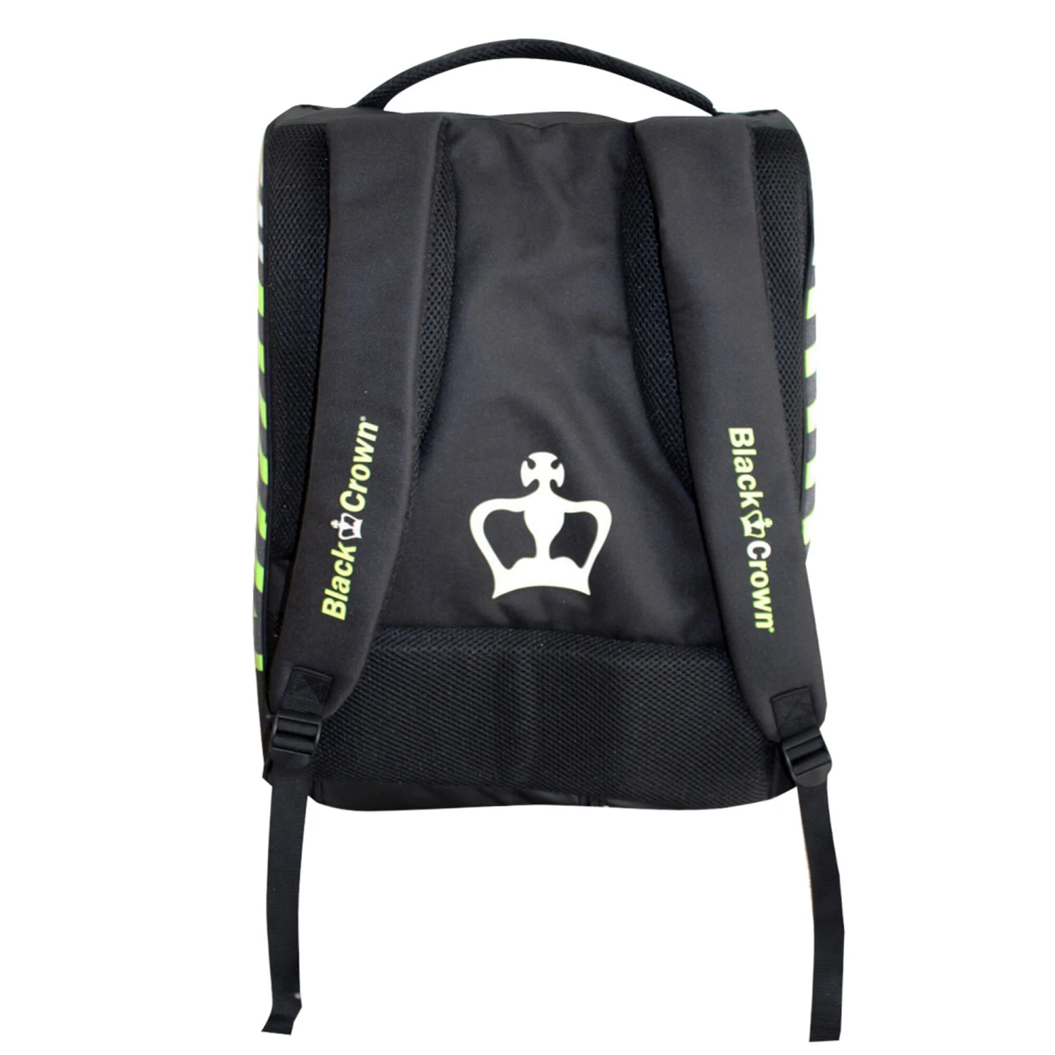 BLACK CROWN Work Padel Racket Bag - Grey, Lime 4 BLACK CROWN Work Padel Racket Bag - Grey, Lime - Image 2