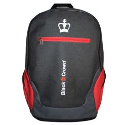 BLACK CROWN Mochila Bit Padel Backpack - Dark Grey, Red