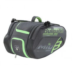 BULLPADEL BPP-20007 MID Capacity Padel Racket Bag - Black, Orange -Padel Pro Shop 0001000000 0 2
