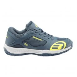 BULLPADEL Bita Tour 21 Padel Shoe Men - Blue, Neon Yellow