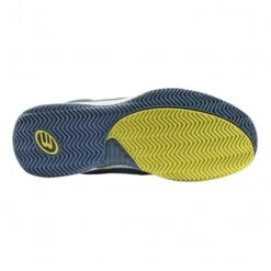 BULLPADEL Bita Tour 21 Padel Shoe Men - Blue, Neon Yellow -Padel Pro Shop 00014000 0 5