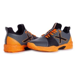 Munich Oxygen Padel Shoe Men - Grey, Orange -Padel Pro Shop 00026000 10