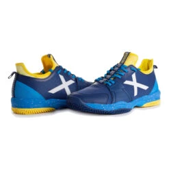 Munich Oxygen Padel Shoe Men - Blue, Yellow -Padel Pro Shop 00027000 10