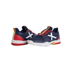 Munich Oxygen 36 Padel Shoe Men - Dark Blue, Red -Padel Pro Shop 00036000 10