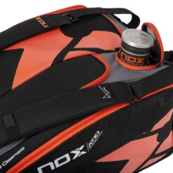 NOX AT10 Competition Padel Sports Bag - Black, Orange -Padel Pro Shop 0003900000 11