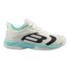 BULLPADEL Beker 22V Padel Shoe Women - White, Turquoise 1 BULLPADEL Beker 22V Padel Shoe Women - White, Turquoise -Padel Pro Shop 00040000 0 1