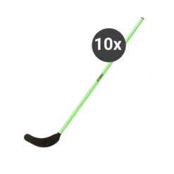 Hockey Stick 10 Pack - Neon Green, Black