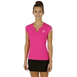 BIDI BADU Ines Tech Skirt Women - Black, Pink -Padel Pro Shop 00054000 0 3