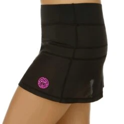 BIDI BADU Ines Tech Skirt Women - Black, Pink -Padel Pro Shop 00054000 0 4
