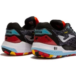 JOMA T.Point Padel Shoe Men - Black, Multicoloured -Padel Pro Shop 00054000 11 1