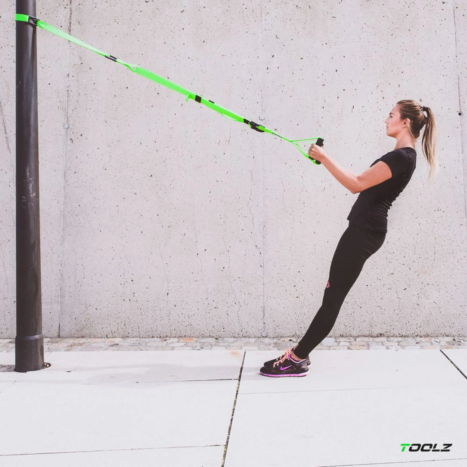 Sling Trainer Training Device - Green, Black 5 Sling Trainer Training Device - Green, Black - Image 3