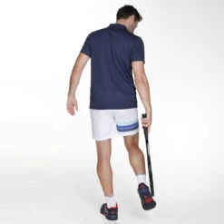 Ocean Block Stripe Smash Shorts Men - White, Blue 15 Ocean Block Stripe Smash Shorts Men - White, Blue -Padel Pro Shop 00178000 11