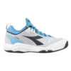Diadora Speed Blushield Fly 3+ All Court Shoe Men - White, Turquoise -Padel Pro Shop 00264000 0 1