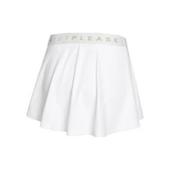 Retro Stripe Bounce Skirt Women - White, Blue -Padel Pro Shop 00271000 0 2