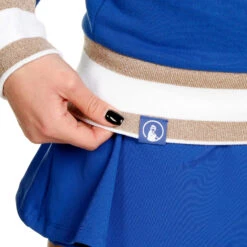 Retro Sweatshirt Women - Blue, Multicoloured -Padel Pro Shop 00292000 0 5