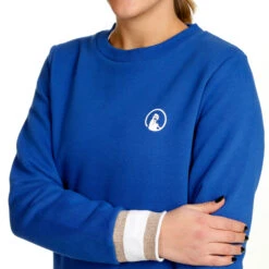 Retro Sweatshirt Women - Blue, Multicoloured -Padel Pro Shop 00292000 0 6