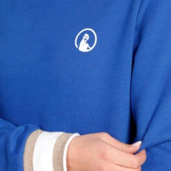 Retro Sweatshirt Women - Blue, Multicoloured -Padel Pro Shop 00292000 0 8