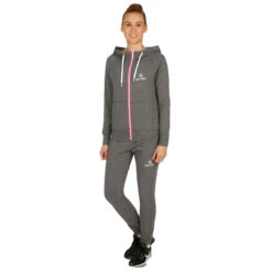 BIDI BADU Rory Basic Training Pants Women - Grey, White -Padel Pro Shop 00336000 24