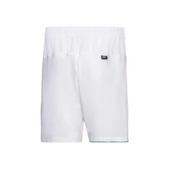 BIDI BADU Yves Tech Shorts Men - White, Mint -Padel Pro Shop 00361000 0 2