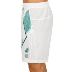 BIDI BADU Yves Tech Shorts Men - White, Mint -Padel Pro Shop 00361000 21