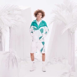 BIDI BADU Yves Tech Shorts Men - White, Mint -Padel Pro Shop 00361000 65