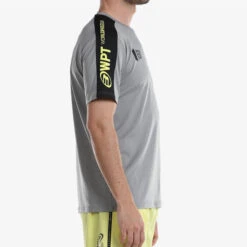 BULLPADEL Liron T-Shirt Men - Grey, Yellow -Padel Pro Shop 00391000 15