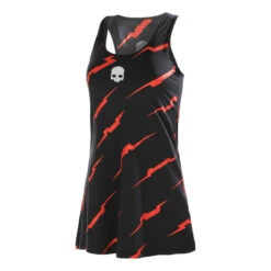 Hydrogen Thunder Dress Women - Black, Lightred
