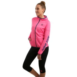 BIDI BADU Inga Tech Training Jacket Women - Pink, Dark Blue -Padel Pro Shop 00505000 24