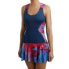 BIDI BADU Lipa Tech 2in1 Dress Women - Dark Blue, Red -Padel Pro Shop 00527000 20
