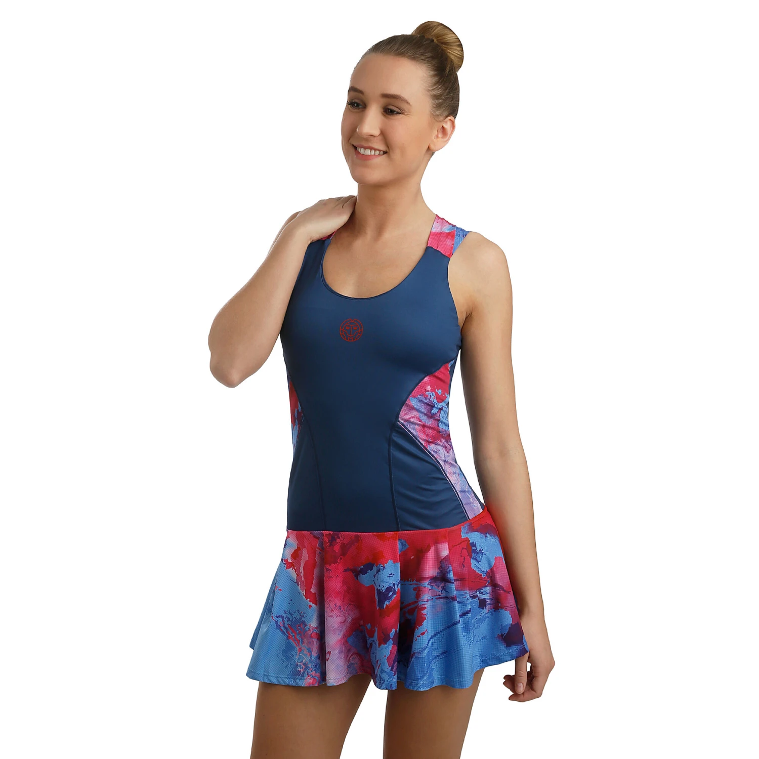 BIDI BADU Lipa Tech 2in1 Dress Women - Dark Blue, Red 5 BIDI BADU Lipa Tech 2in1 Dress Women - Dark Blue, Red - Image 3