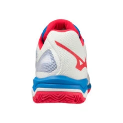 Mizuno Wave Exceed LGT Padel Shoe Men - White, Blue -Padel Pro Shop 00717000 0 2