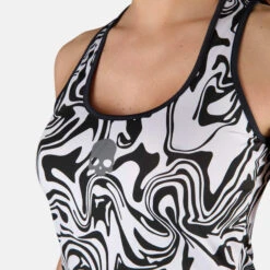 Hydrogen Tech Chrome Dress Women - White, Black 15 Hydrogen Tech Chrome Dress Women - White, Black -Padel Pro Shop 00751000 16