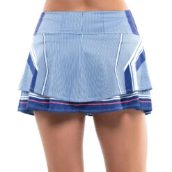 Kinetic Energy Flip Skirt Women - Blue, White -Padel Pro Shop 00778000 12