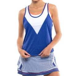 Kinetic Energy Flip Skirt Women - Blue, White -Padel Pro Shop 00778000 14