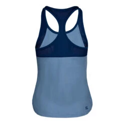 BIDI BADU Amrei Jeans Tech Tank Top Women - Blue, Dark Blue -Padel Pro Shop 01131000 0 2