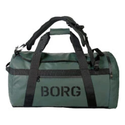 BJØRN BORG Duffle 55L Sports Bag - Green, Black