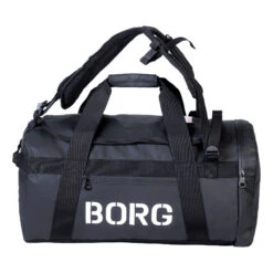 BJØRN BORG Duffle 35L Sports Bag - Black, White