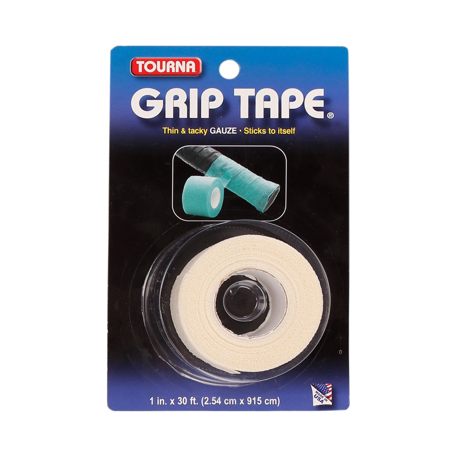 Tourna Grip Tape 1 Pack - White 3 Tourna Grip Tape 1 Pack - White