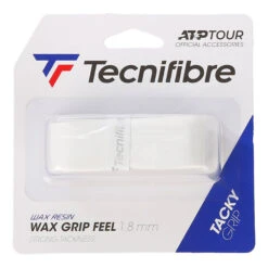 TECNIFIBRE Wax Feel Grip 1 Pack - White