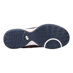 Lotto Superrapida 400 III Padel Shoe Men - Dark Blue, Orange -Padel Pro Shop 01526000 0 5