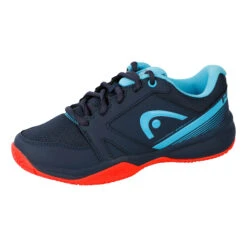Head Sprint EVO 2.0 Clay Court Shoe Special Edition Kids - Dark Blue, Blue -Padel Pro Shop 01770000 000