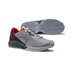 Head Revolt Pro 3.5 Clay Court Shoe Men - Grey, Dark Grey -Padel Pro Shop 01791000 0 7