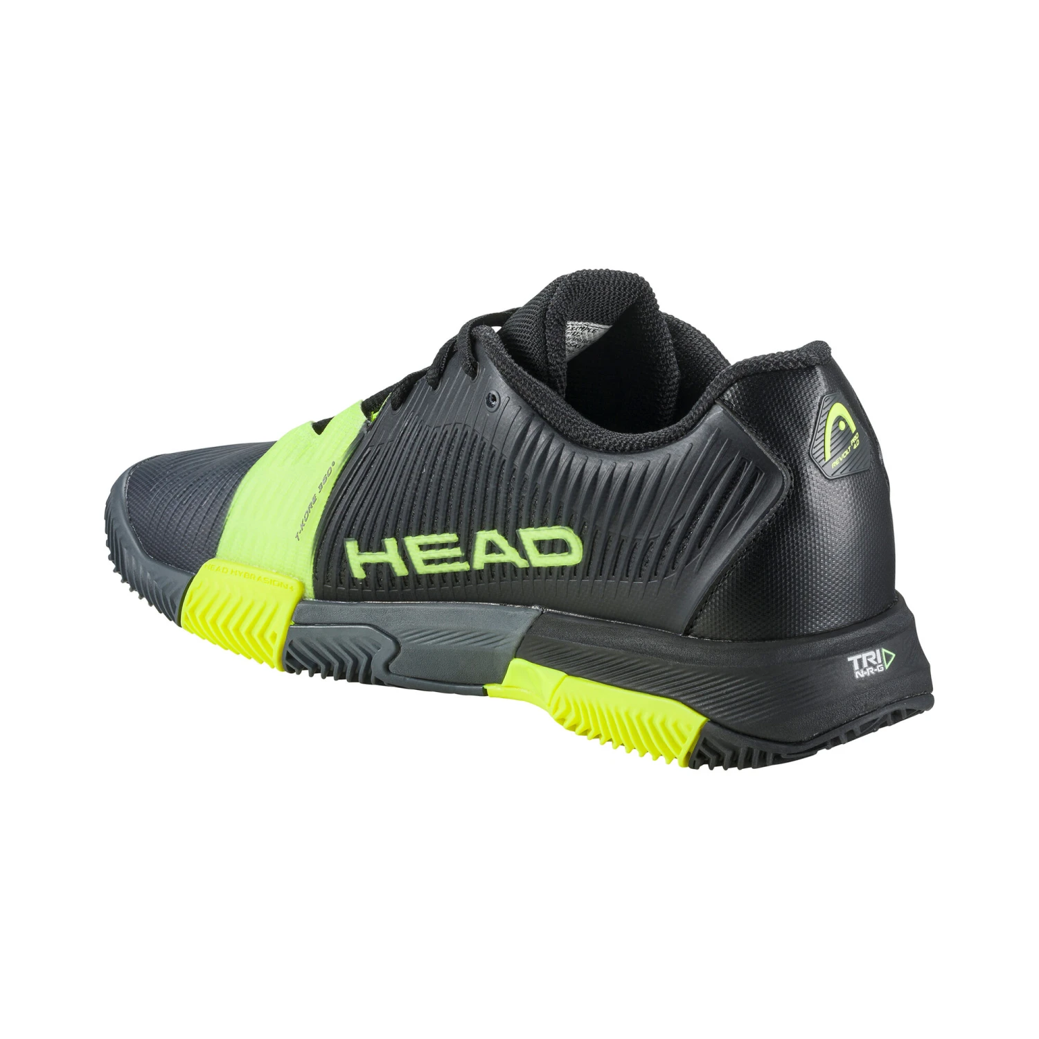 Head Revolt Pro 4.0 Clay Court Shoe Men - Black, Yellow 4 Head Revolt Pro 4.0 Clay Court Shoe Men - Black, Yellow - Image 2