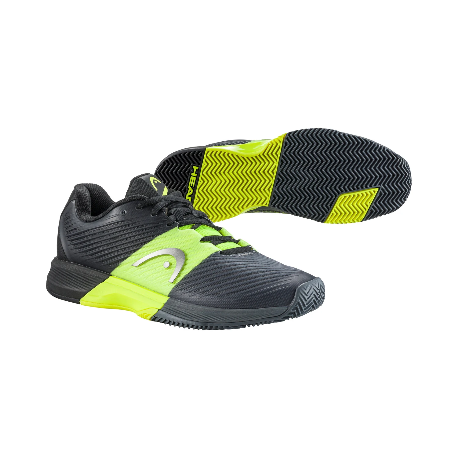 Head Revolt Pro 4.0 Clay Court Shoe Men - Black, Yellow 8 Head Revolt Pro 4.0 Clay Court Shoe Men - Black, Yellow - Image 6