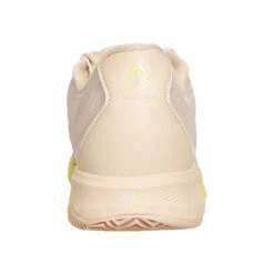 Head Revolt Pro 4.0 Clay Court Shoe Women - Cream, Light Green -Padel Pro Shop 01881000 0 2 1
