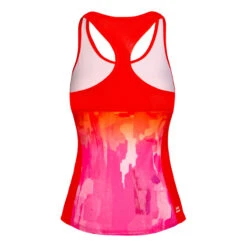 BIDI BADU Yaka Tech Tank Top Women - Red, Pink -Padel Pro Shop 01881000 0 2